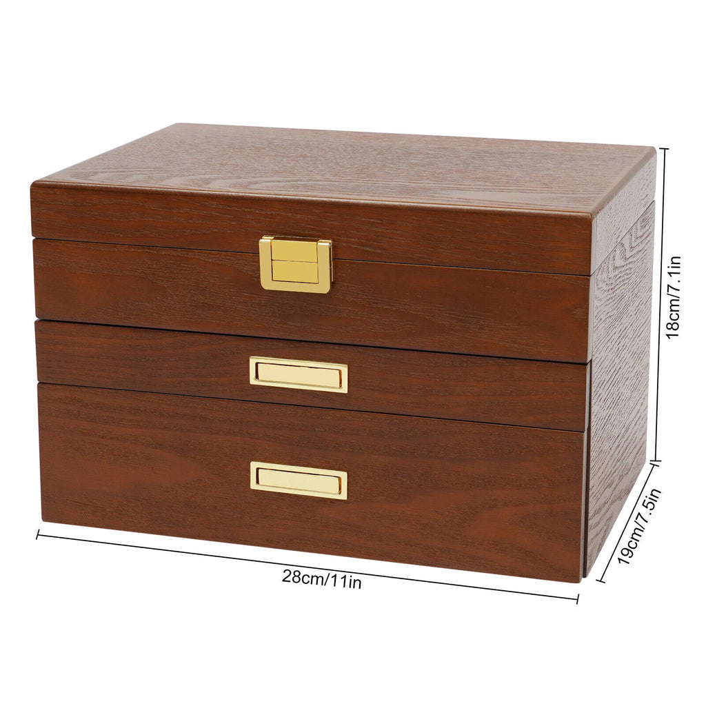Jewelry Organizer Box,Jewelry Boxes for Storage Earrings Rings Necklace Bracelet | eBay