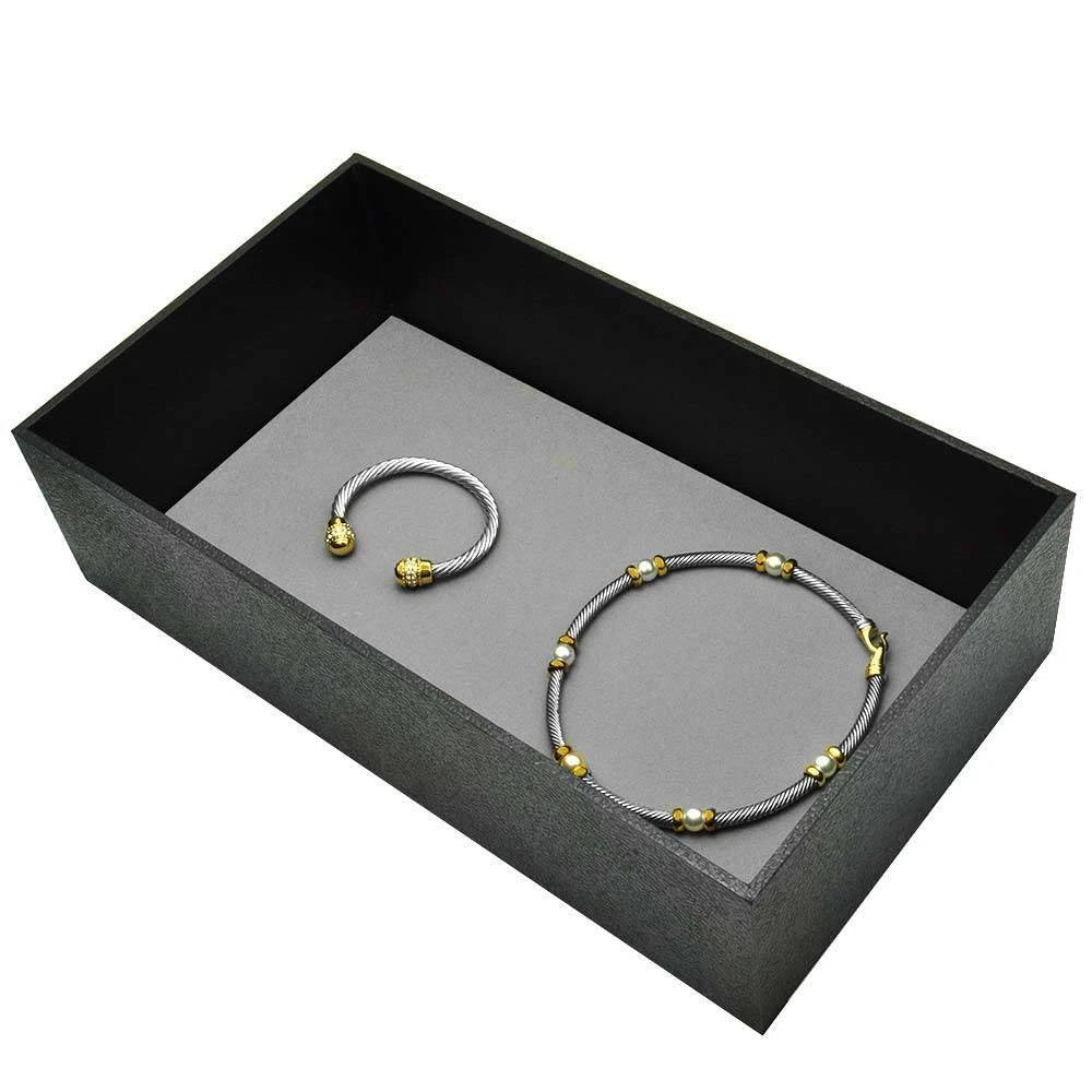 Jewelry Display Tray Assorted Size - Leatherette Jewelry Tray 14-3/4" x 8-1/4" | eBay