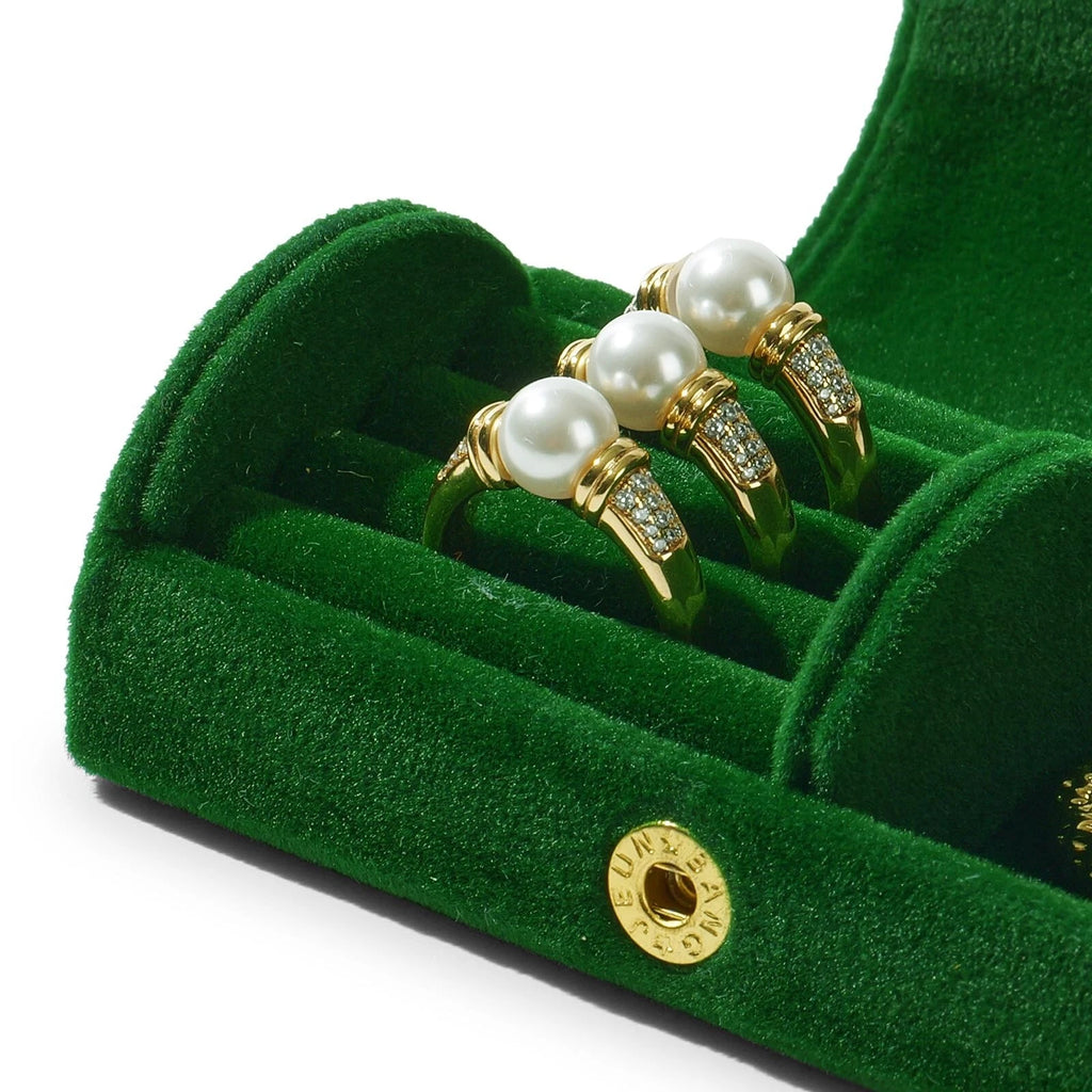 Small Jewelry Set Gift Box Velvet Jewelry Storage Box for Ring Earrings Neckl... | eBay
