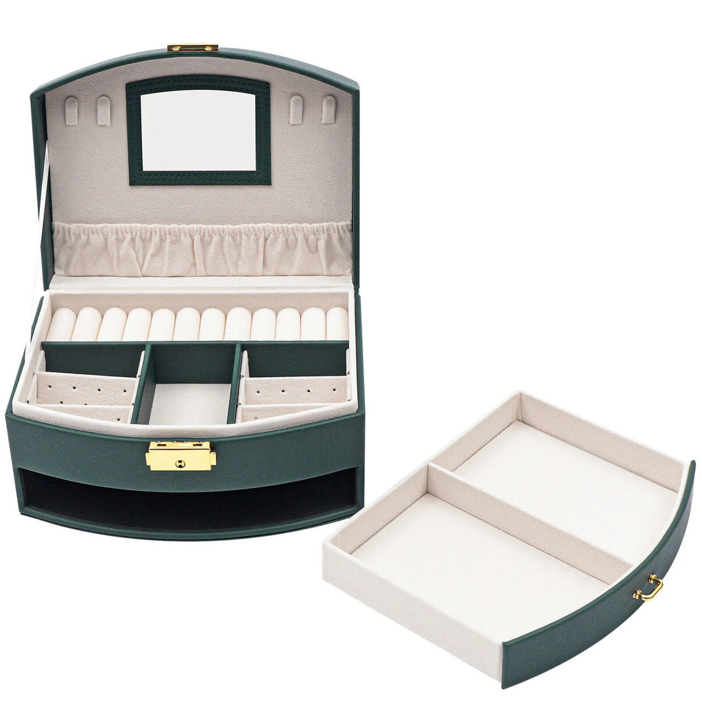 Jewelry Storage Case Drawer Jewelry Box Organizer for Women Girls Large | eBay