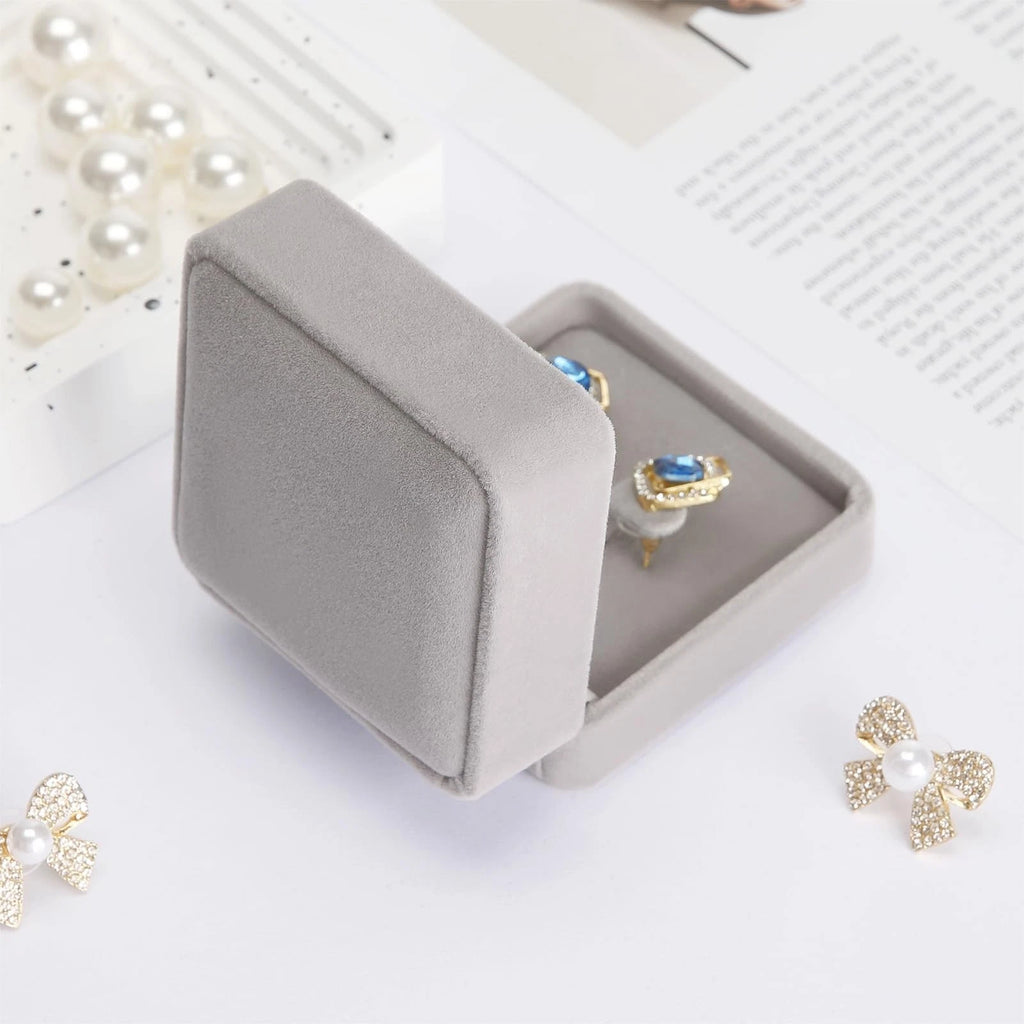 6 Pieces Classic Velvet Jewelry Earring Gift Box for Stud Earring Necklace | eBay