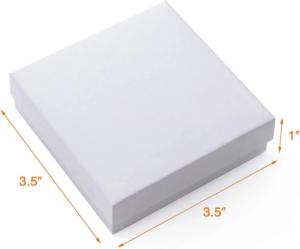 GEFTOL Jewelry Gift Boxes 96 Pack 3.5x3.5x1 Inch Cardboard Jewelry Boxes (White) | eBay