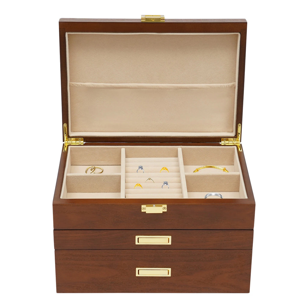 Jewelry Organizer Box,Jewelry Boxes for Storage Earrings Rings Necklace Bracelet | eBay