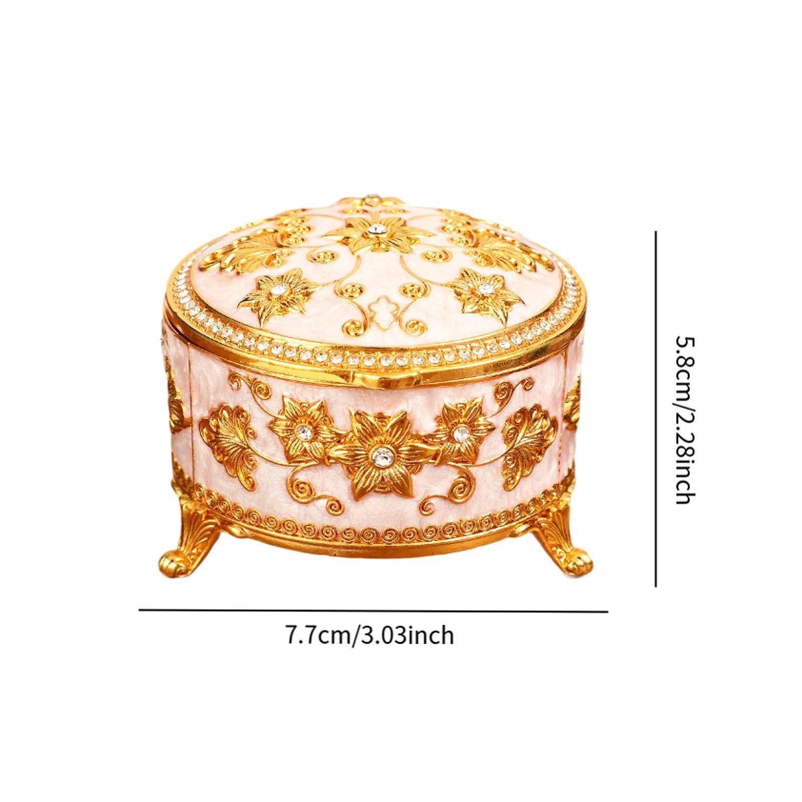 Jewelry Box for Women with Lid Versatile Portable Storage Case for Watch Mom | eBay