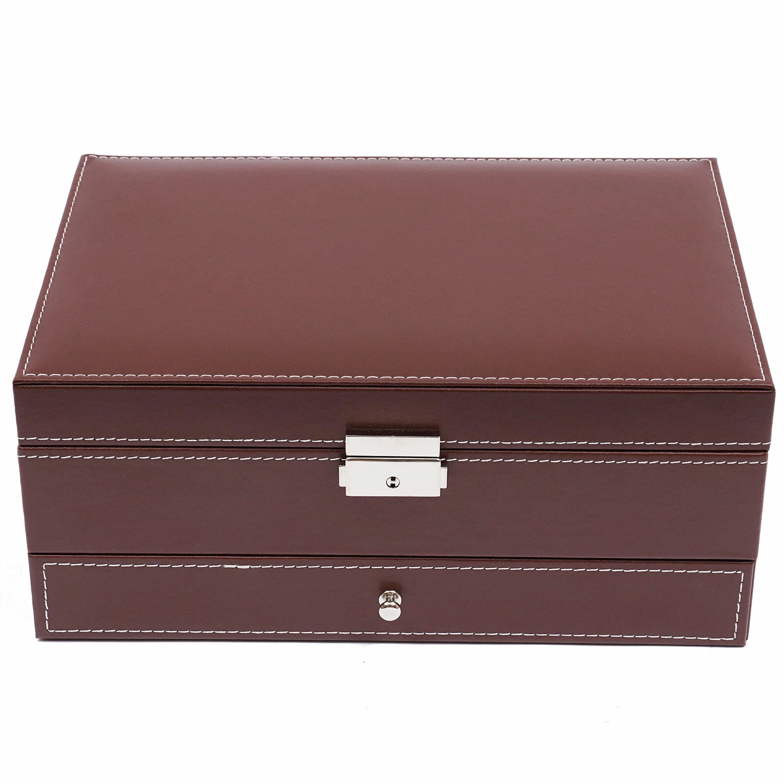 Watch Box Case Organizer 12 Slot Watches Holder Jewelry Storage Display Box Gift | eBay