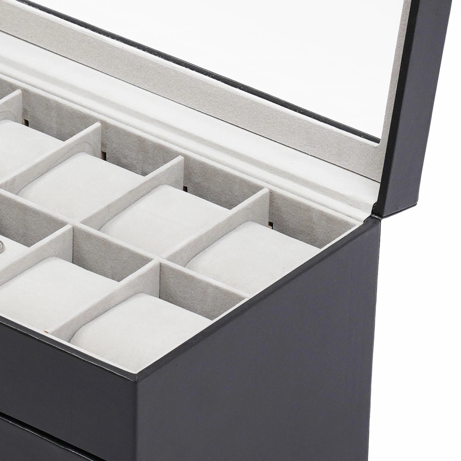 3-Layer Jewelry Storage Box 25 Slots Watch Sunglasses Organizer Display Case. | eBay