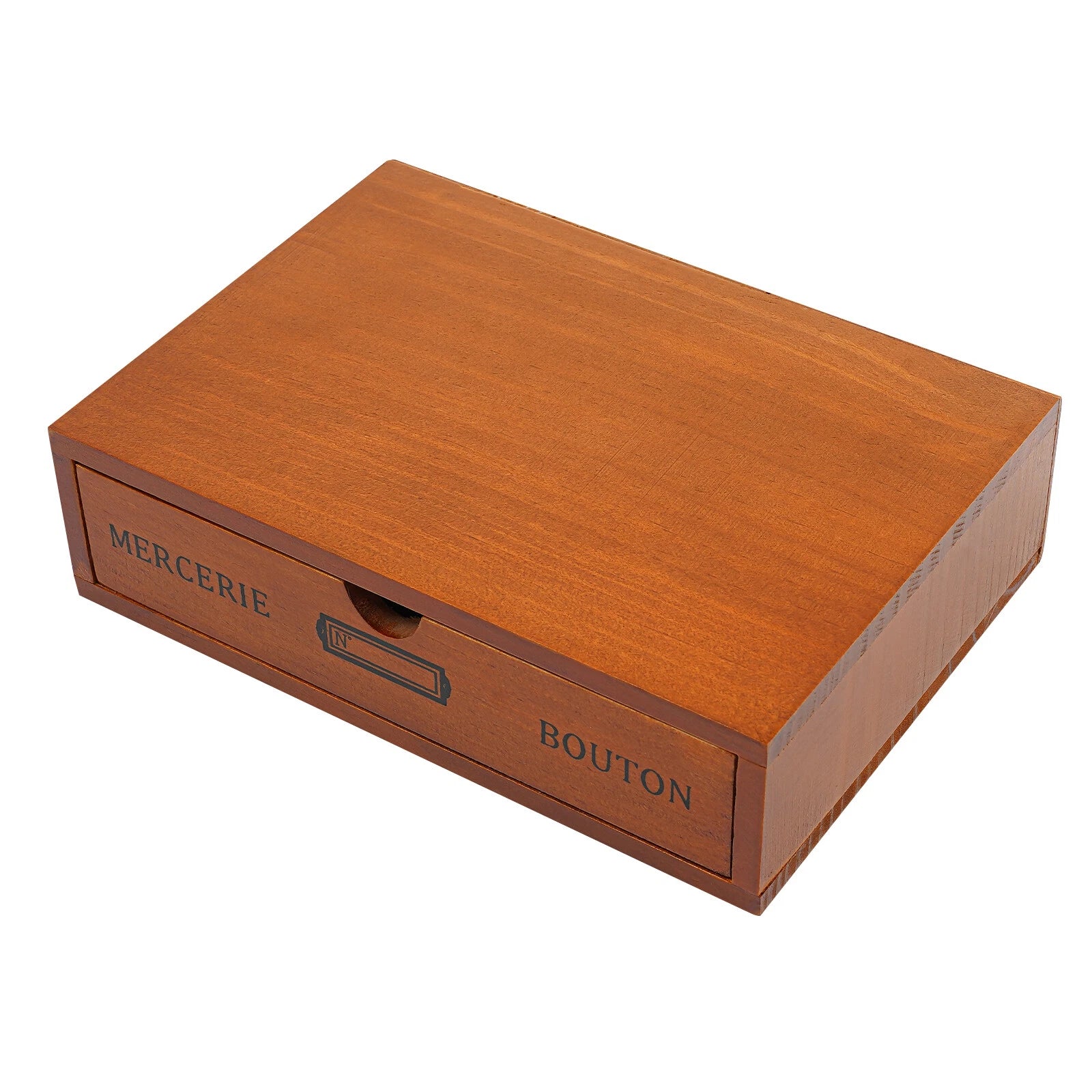 Single-Drawer Storage Box, Wooden Desktop Jewelry Organizer, Desktop Drawer Box | eBay