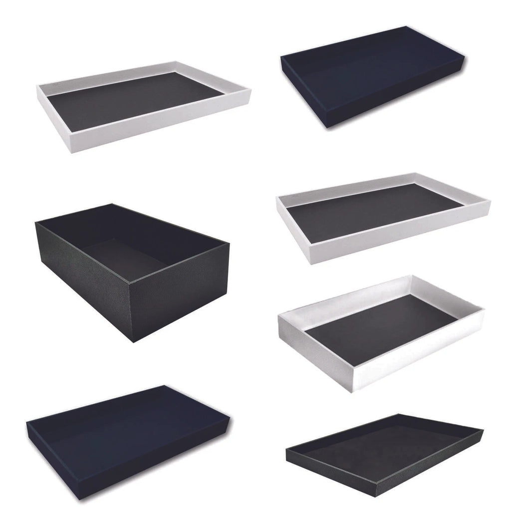 Jewelry Display Tray Assorted Size - Leatherette Jewelry Tray 14-3/4" x 8-1/4" | eBay