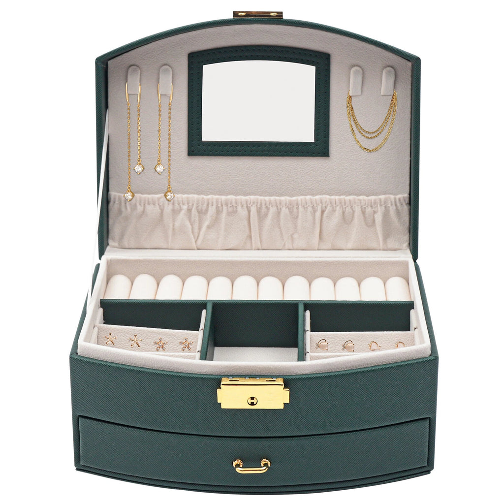 Jewelry Storage Case Drawer Jewelry Box Organizer for Women Girls Large | eBay